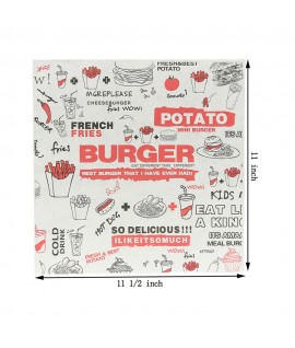 Hamburger Sandwich Baking Greaseproof Paper