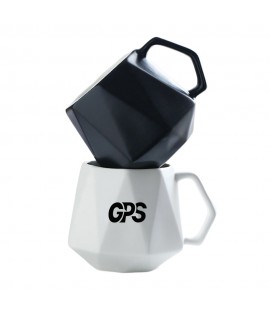 Diamond Shaped Ceramic Cup