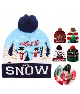 Christmas LED Knitted Hat