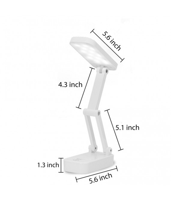 Rechargable Foldable LED Desk Lamp