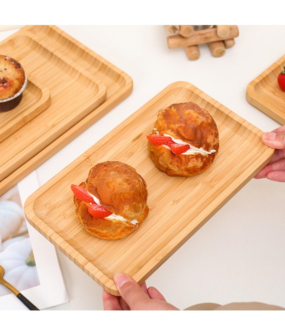 Square customizable bamboo pallet