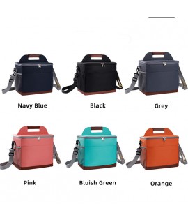 One Shoulder Oxford Cloth Insulated Picnic Bag