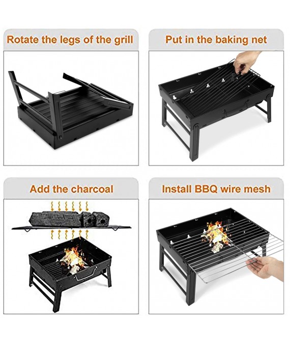 Small Portable Foldable Outdoor Grill