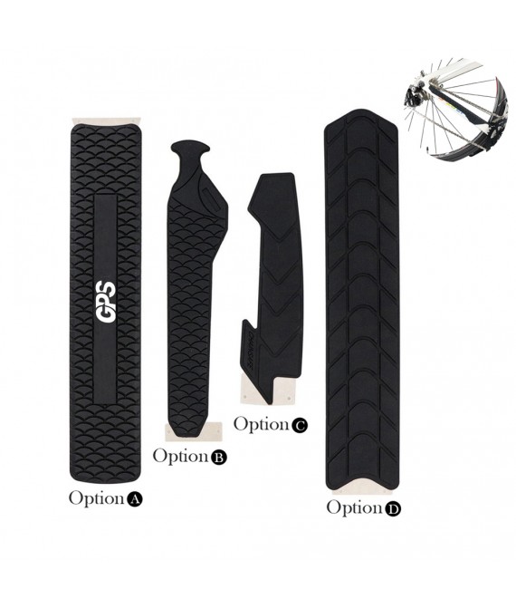 Silicone Bicycle Frame Protection Sticker