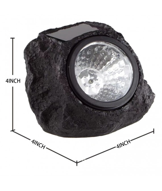 Solar Outdoor Stone Decorative Waterproof Light