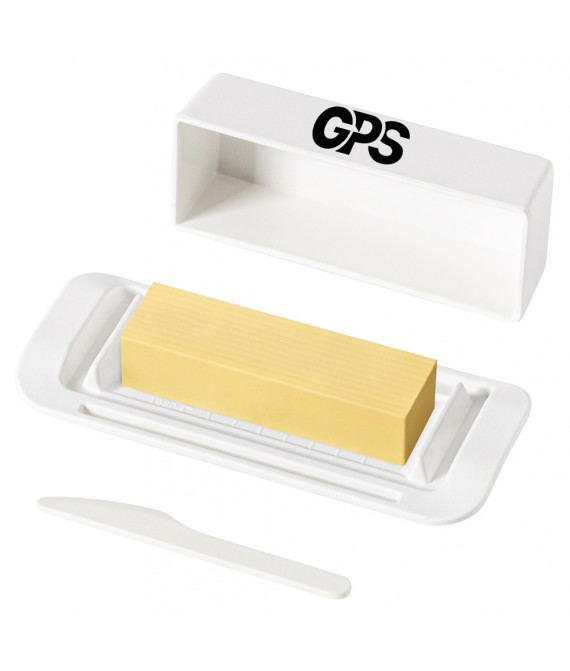 Bamboo Fiber Butter Box with Lid and Knife