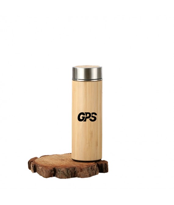 450ml Bamboo shell water bottle with tea infuse