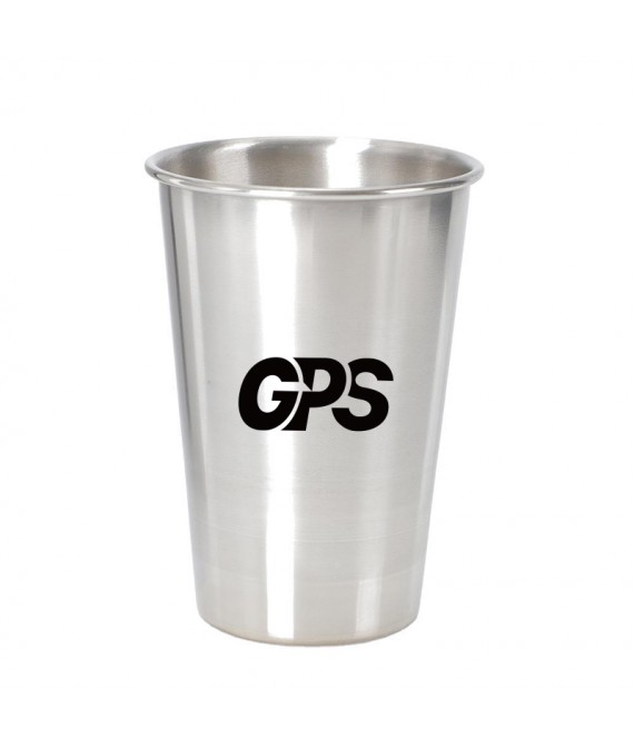 500ml single wall SS304 beer cup with custom logo