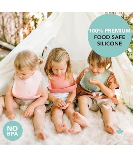 Baby Bib Silicone Waterproof Bib