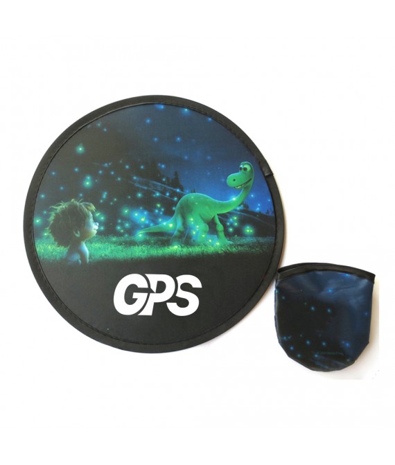 Foldable Flying Disc or Fan with Storage Bag