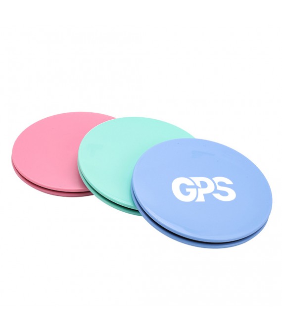 2 Pack Dual Sided Exercise Gliding Discs