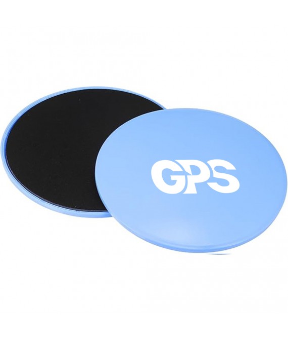 2 Pack Dual Sided Exercise Gliding Discs