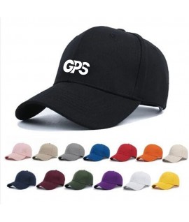 Customized embroidered logo cotton baseball cap