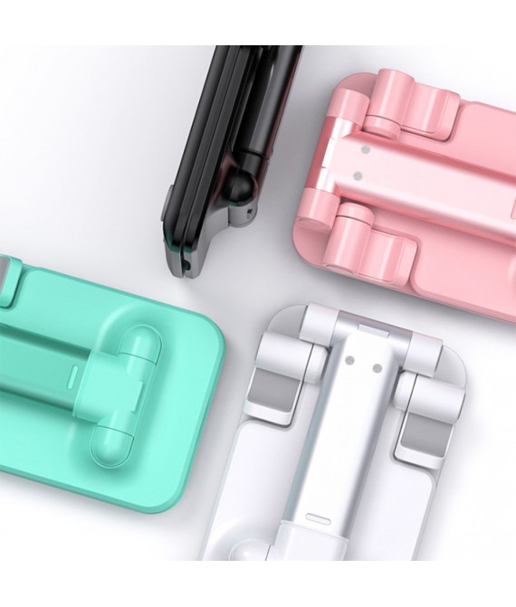 Foldable and adjustable smartphone stand