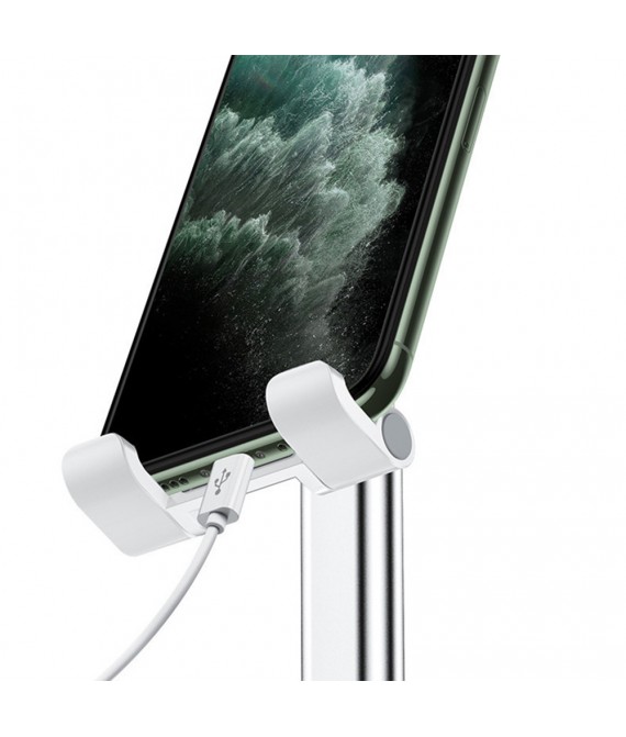 Foldable and adjustable smartphone stand