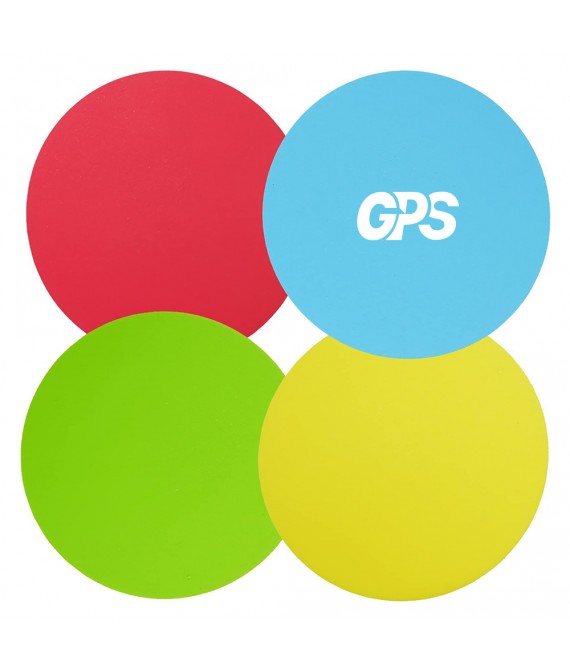 9cm round shape silicone coaster