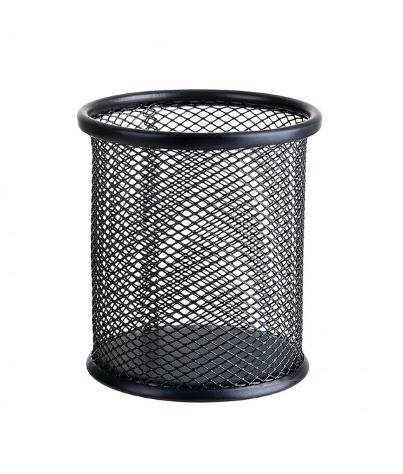 The wrought iron storage pen holder can store small items. It is suitable for a variety of occasions and is easy to carry without taking up space