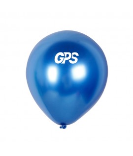 10-Inch Shiny Metallic Decorative Balloon for Special Occasions